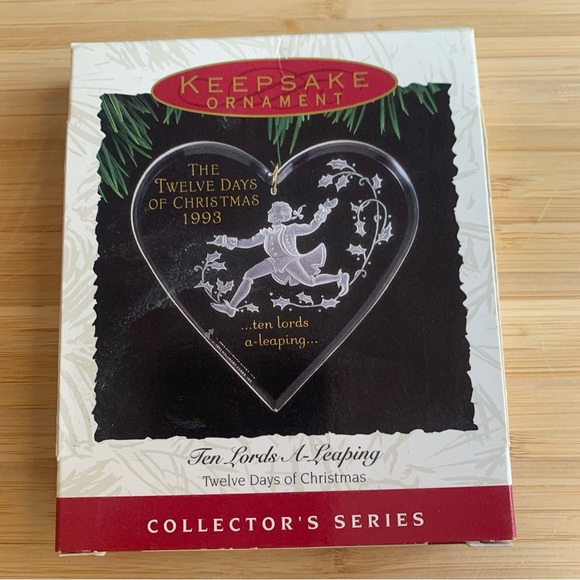 Hallmark Keepsake Ornament * The Lords A-Leaping * Twelve Days of Christmas - Picture 3 of 3